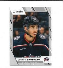 Johnny Gaudreau #5 Hockey Cards 2023 O-Pee-Chee Portrait Photo Prices