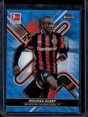 Moussa Diaby [Blue Wave] #102 Soccer Cards 2021 Topps Finest Bundesliga Prices