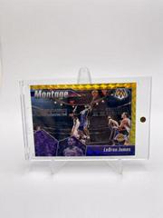 LeBron James [Gold Mosaic] Basketball Cards 2019 Panini Mosaic Montage Prices