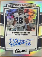 Darren Woodson Football Cards 2022 Panini Classics History Makers Autographs Prices