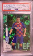 Luis SuArez [Green Refractor] #71 Soccer Cards 2019 Topps Chrome UEFA Champions League Prices