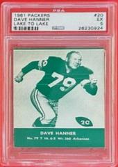 Dave Hanner #20 Football Cards 1961 Lake to Lake Packers Prices