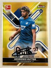 Georginio Rutter [Gold] #BCA-GRU Soccer Cards 2021 Topps Finest Bundesliga Autographs Prices