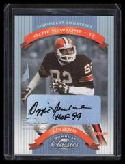 Ozzie Newsome [Significant Signatures] Football Cards 2002 Panini Donruss Classics Prices
