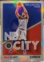 Joel Embiid [Holo] Basketball Cards 2019 Panini Hoops Premium Stock NBA City Prices