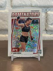 Zhang Weili [White Sparkle] #15 Ufc Cards 2023 Panini Donruss Optic UFC Dominators Prices