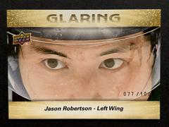 Jason Robertson [Gold] Hockey Cards 2023 Upper Deck Glaring Prices