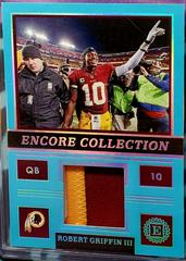 Robert Griffin III [Sapphire] #EC-9 Football Cards 2022 Panini Encased Encore Collection Prices