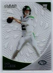 Zach Wilson [Silver] #CVR-2 Football Cards 2021 Panini Chronicles Clear Vision Rookies Prices
