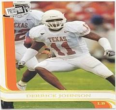 Derrick Johnson [Gold] #G38 Football Cards 2005 Press Pass Se Prices