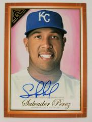 Salvador Perez [Autograph Orange] Baseball Cards 2019 Topps Gallery Prices