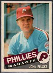 John Felske #33T Baseball Cards 1985 Topps Traded Prices