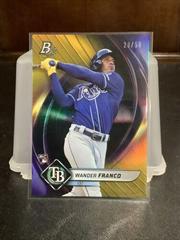 Wander Franco [Gold] Baseball Cards 2022 Bowman Platinum Prices