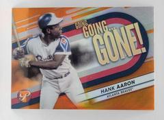 Hank Aaron [Orange] Baseball Cards 2023 Topps Pristine Going Gone Prices