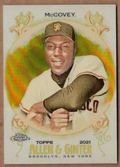 Willie McCovey [Gold Refractor] #2 Baseball Cards 2021 Topps Allen & Ginter Chrome Prices