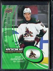 Dylan Guenther [Green] #RR-8 Hockey Cards 2022 Upper Deck Trilogy Rookie Renditions Prices