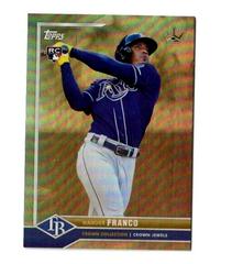 Wander Franco [Silver Rainbow] #1 Baseball Cards 2022 Topps X Bobby Witt Jr. Crown Prices