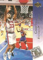 Grant Hill Pistons 1994 SP Upper Deck Foil Basketball Rookie Card