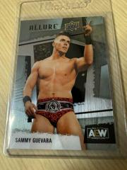 Sammy Guevara [Steel Chair] Wrestling Cards 2022 Upper Deck Allure AEW Prices