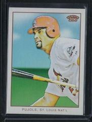 Albert Pujols #299 Baseball Cards 2009 Topps T206 Prices