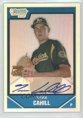 Trevor Cahill [Refractor Autograph] #BC234 Baseball Cards 2007 Bowman Chrome Prospects Prices