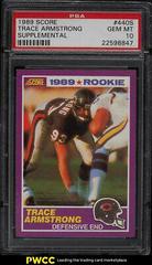 Trace Armstrong Football Cards 1989 Panini Score Supplemental Prices