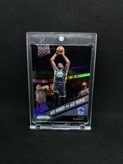Kevin Durant [Silver] Basketball Cards 2018 Panini Prizm Go Hard or Go Home Prices