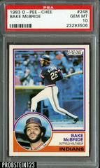 Bake McBride #248 Baseball Cards 1983 O Pee Chee Prices
