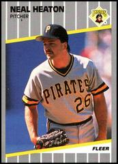 Neal Heaton #113 Baseball Cards 1989 Fleer Prices