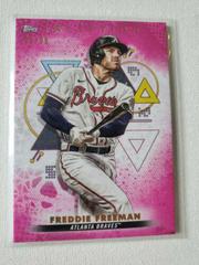 Freddie Freeman [Magenta] Baseball Cards 2022 Topps Inception Prices