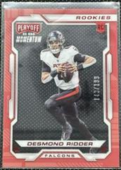 Desmond Ridder [Red] #PMR-4 Football Cards 2022 Panini Chronicles Playoff Momentum Rookies Prices