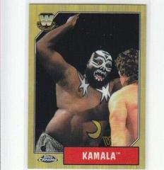 Kamala Wrestling Cards 2008 Topps Heritage III Chrome WWE Prices