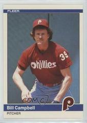 Bill Campbell Baseball Cards 1984 Fleer Update Prices