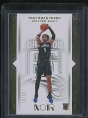 Paolo Banchero [Gold] #186 Basketball Cards 2022 Panini Noir Prices