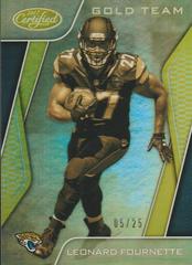 Leonard Fournette [Mirror Gold] #GT-LF Football Cards 2017 Panini Certified Gold Team Prices