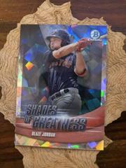 Blaze Jordan [Atomic] #SG-18 Baseball Cards 2022 Bowman Chrome Shades of Greatness Prices