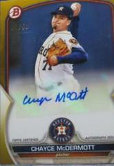 Chayce McDermott [Gold] #PPA-CMT Baseball Cards 2023 Bowman Paper Prospect Autographs Prices