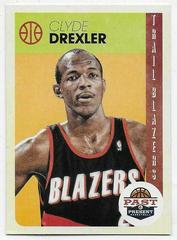Clyde Drexler #34 Basketball Cards 2012 Panini Past & Present Prices
