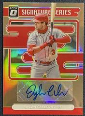 Dylan Carlson [Holo] #SS-DC Baseball Cards 2021 Panini Donruss Optic Signature Series Prices