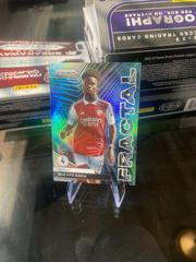 Bukayo Saka [Silver] Soccer Cards 2022 Panini Prizm Premier League Fractal Prices