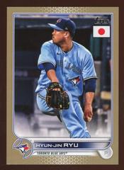 Hyun Jin Ryu [Gold] Baseball Cards 2022 Topps Japan Edition Prices