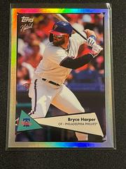 Bryce Harper [Rainbow] #16 Baseball Cards 2022 Topps X Naturel 1952 Prices