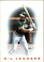 A's Leaders [Dwayne Murphy] #216 Baseball Cards 1986 Topps Prices