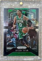 Jayson Tatum [Black Prizm] Basketball Cards 2019 Panini Prizm Prices