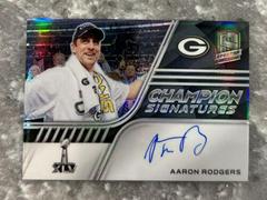 Aaron Rodgers Football Cards 2022 Panini Spectra Champion Signatures Prices