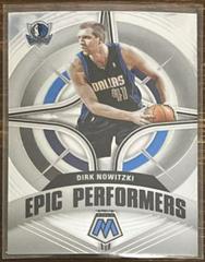 Dirk Nowitzki #8 Basketball Cards 2021 Panini Mosaic Epic Performers Prices
