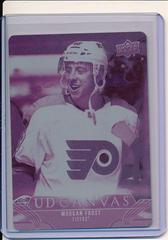 Morgan Frost [Printing Plate] #C179 Hockey Cards 2023 Upper Deck UD Canvas Prices