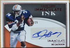 Bo Jackson #IN-BJA Football Cards 2022 Panini Immaculate Collegiate Ink Autographs Prices