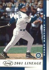 Edgar Martinez #141 Baseball Cards 2002 Leaf Prices