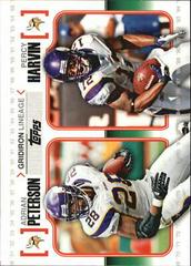 Adrian Peterson, Percy Harvin #GL-PH Football Cards 2010 Topps Gridiron Lineage Prices